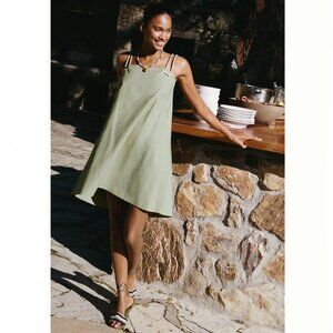 Brand New By Anthropologie Rope-Strap Swing Dress